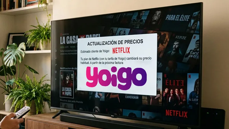 Yoigo ya lo avisa: vas a pagar más por Netflix si cambias de plan