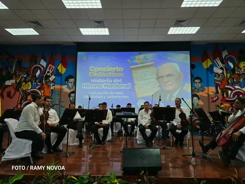 UNAN-Managua realiza concierto didáctico sobre la historia del Himno Nacional de Nicaragua