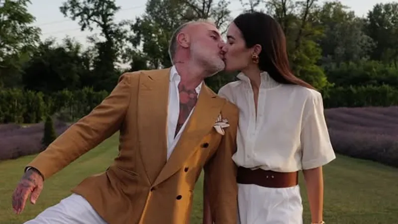 Sharon Fonseca celebra por todo lo alto a Gianluca Vacchi en su cumpleaños 59: ‘Feliz vida, amor’