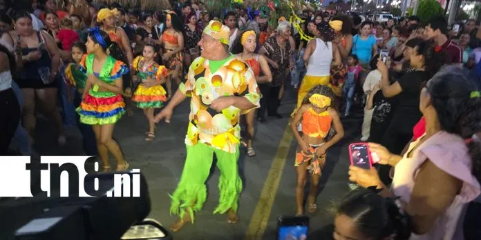 Carnaval Caribeño llenó de alegría y colorido el Puerto Salvador Allende en Managua