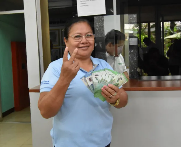 Pago de salario se realizará este viernes 4 de septiembre