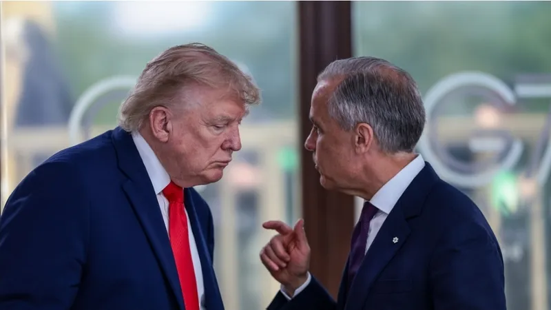 “Trato con líderes de muchos países, pero los de Canadá son los peores”, afirma Trump