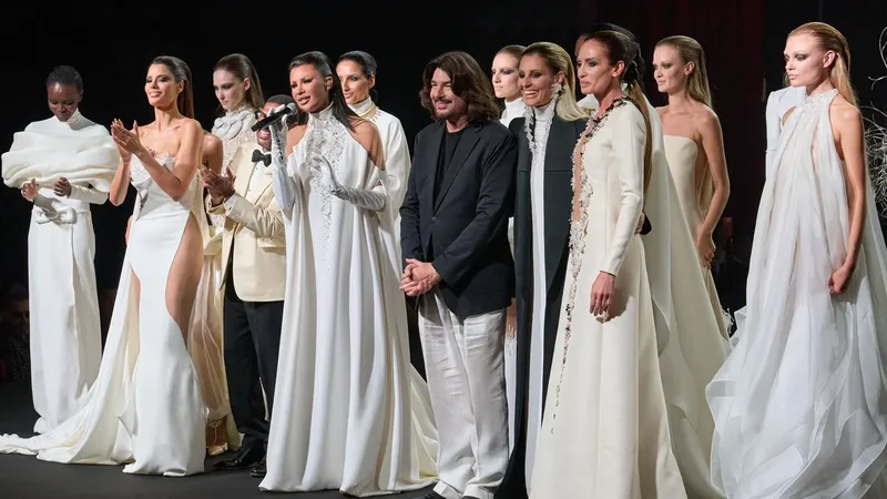Ariadna Gutiérrez y Nieves Álvarez: las grandes musas de Stéphane Rolland en su desfile de Alta Costura