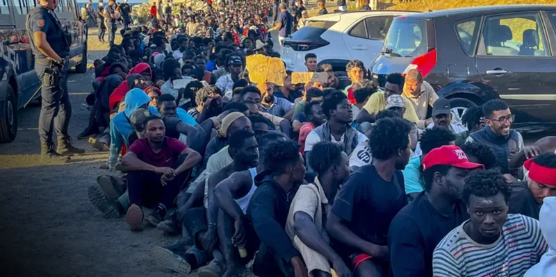 España eleva a 72.000 los migrantes que ingresaron a Ceuta y crece la presión...