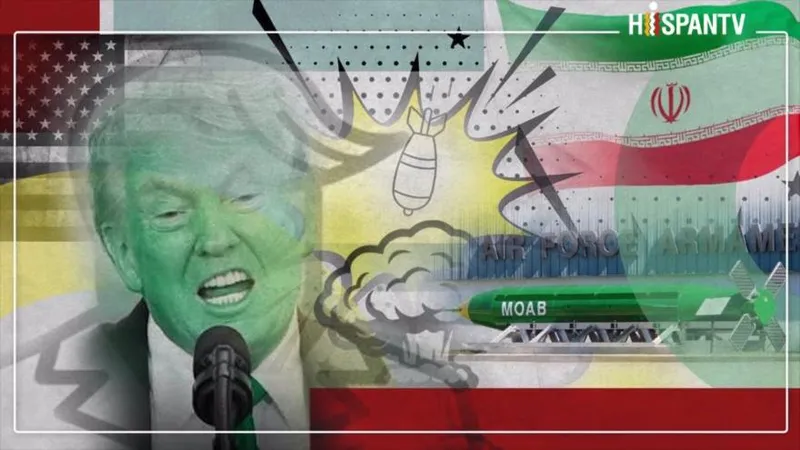 La madre de toda la propaganda: el bombo de un ataque de EEUU contra Irán con la bomba MOAB es una puesta en escena