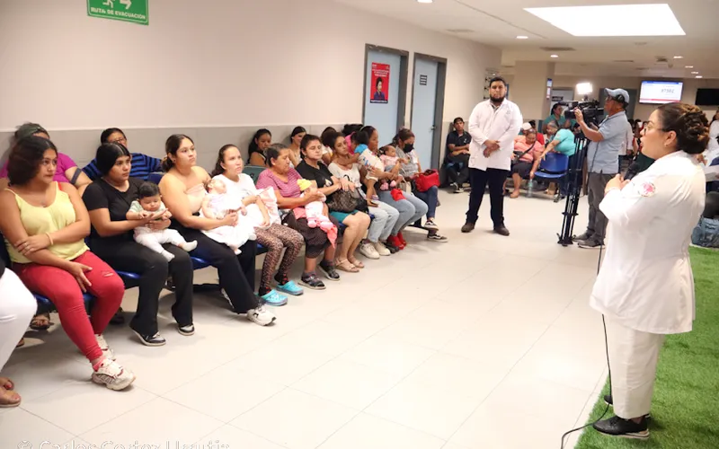 Promueven lactancia materna exclusiva a través de Festival Educativo