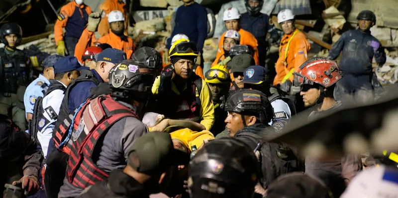 Sube a 164 la cifra de muertos tras el devastador doblete sísmico en Venezuela