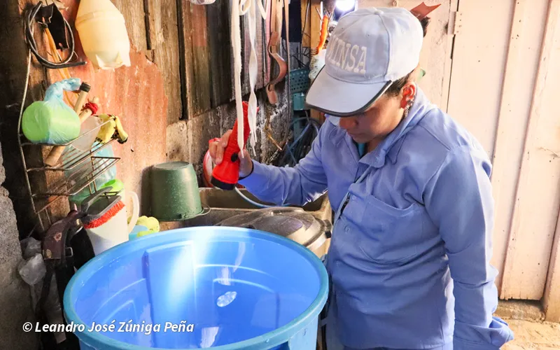 ​Avanza jornada antiepidémica en el barrio Berta Calderón de Managua