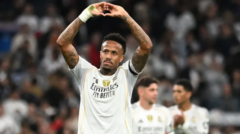 Éder Militão comenzó la última etapa de su recuperación con el Real Madrid