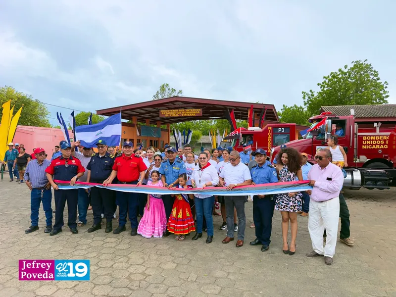 Comunidad El Timal ya tiene su propia estación de bomberos
