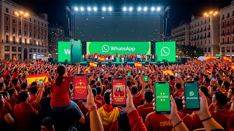 WhatsApp celebra el Mundial de España: los nuevos estados para celebrar la segunda estrella de la selección