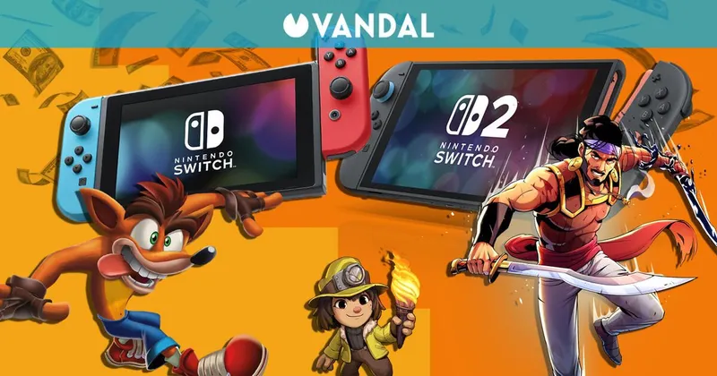 Las mejores ofertas de Nintendo Switch y Switch 2 en la eShop de esta semana (04/06/2026)