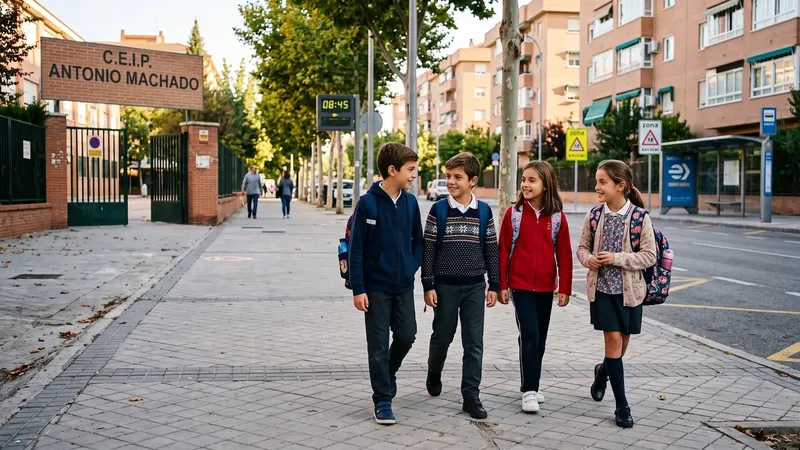 Los expertos dicen que tu hijo no debería ir al colegio solo hasta los 12 años: si tiene que hacerlo antes, esta tecnología puede ayudar