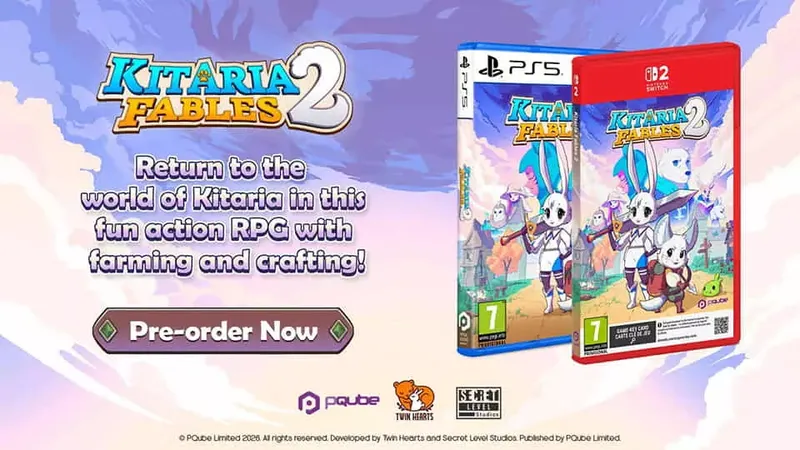 Kitaria Fables 2 llegará en formato físico