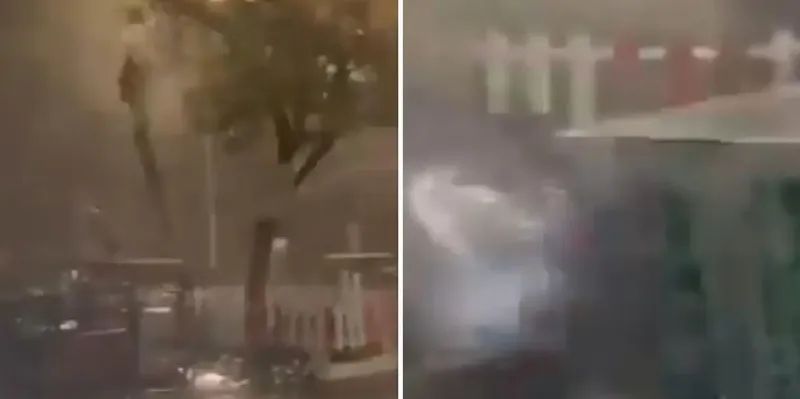 Tornado arrasa una obra en Turquía y deja cuatro trabajadores fallecidos