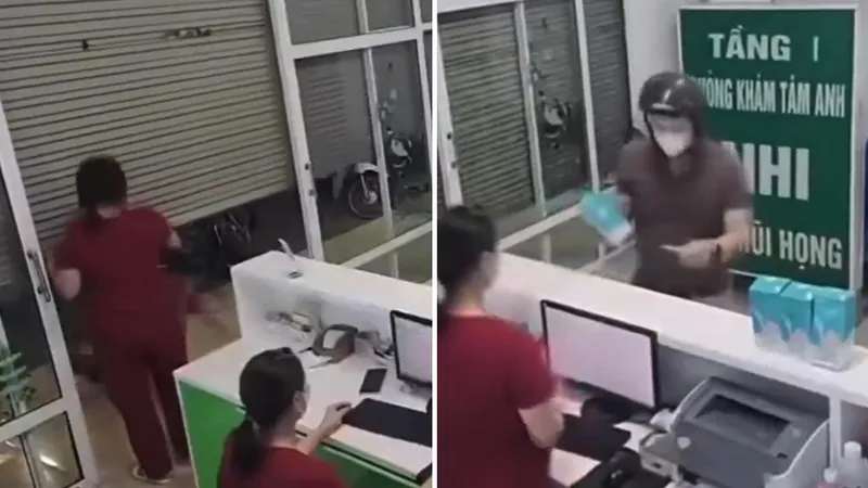 La insólita razón por la que un hombre se cuela, cual ninja, en un local a punto de cerrar (VIDEO)