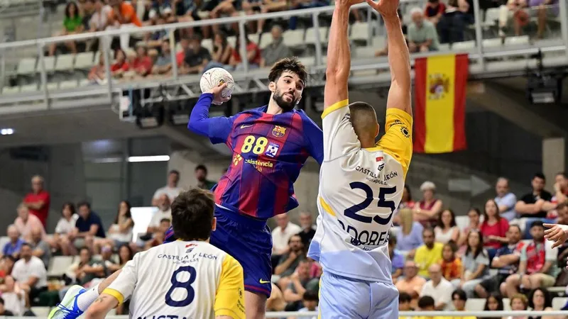 38-24: El Barça se espabila tras el enfado de Ortega y ya está en las semifinales de Copa