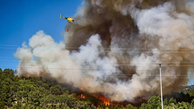 Europa en llamas: devastadores incendios azotan el continente