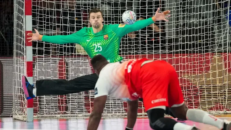22-36: Destrozo del Barça con un gran Sergey para pasar a la segunda fase de la Champions