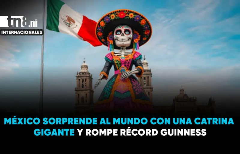 ¡México rompe récord Guinness con una Catrina GIGANTE que deja al mundo boquiabierto!