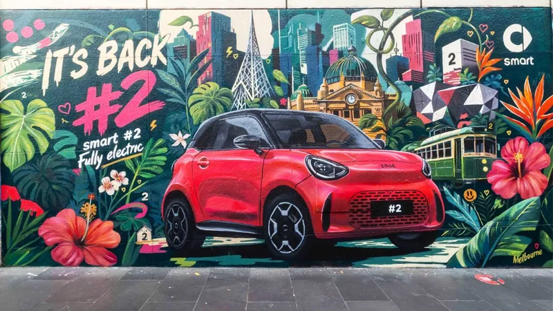 Por culpa de unos ‘grafitis’, sale a la luz el coche eléctrico más esperado de smart, con 300 km de autonomía y 20.000€
