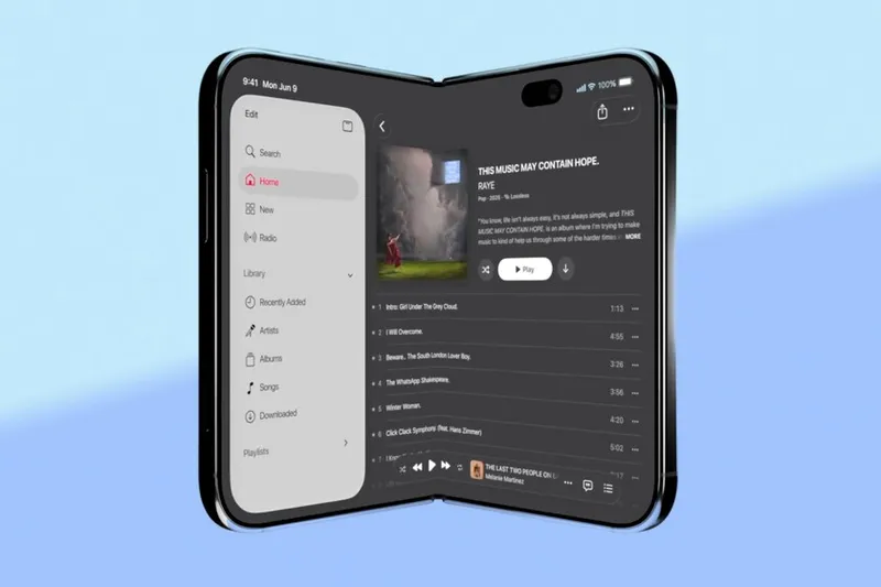 El iPhone plegable tiene la amenaza de retrasarse. La realidad que viene de fábricas es bien distinta