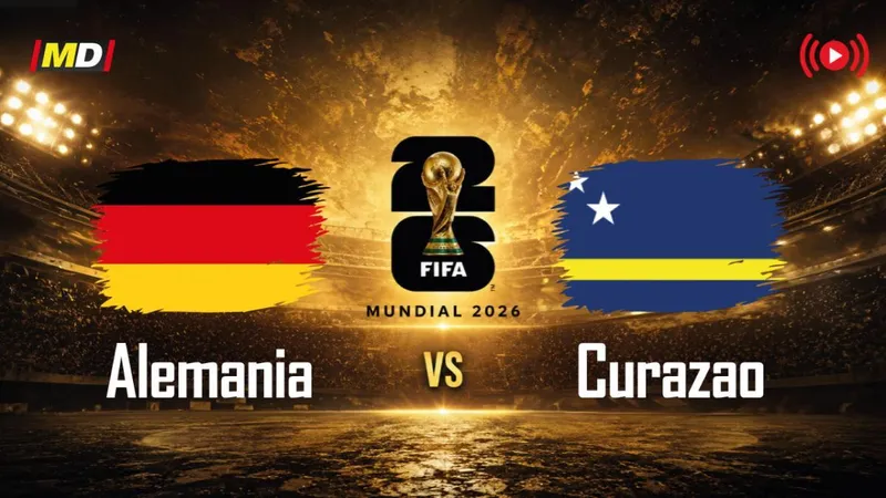 Alemania - Curazao, en directo
