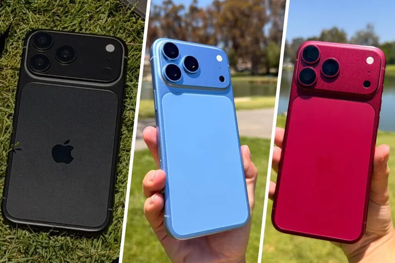 Las maquetas del iPhone 18 Pro salen a la calle. Por fin vemos sus nuevos colores en el mundo real