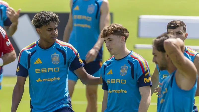 Víctor Muñoz hace una parte del trabajo con el grupo