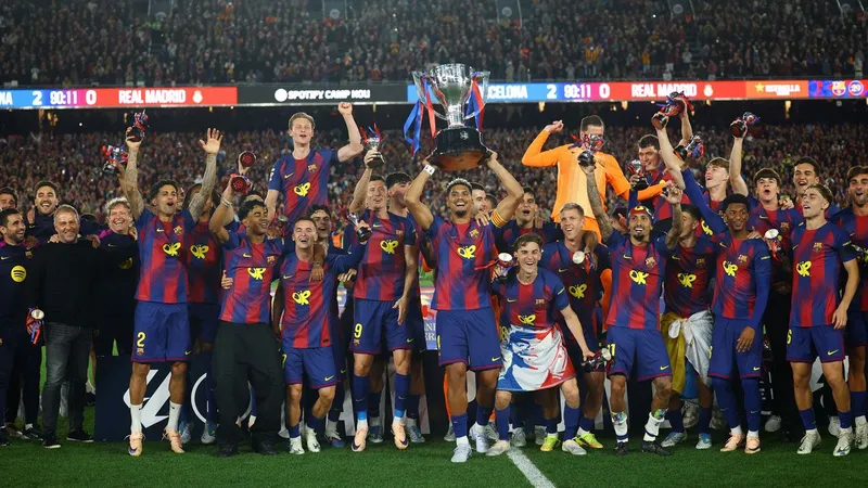 Barcelona bicampeón de La Liga y Kylian Mbappé es el 'Pichichi'