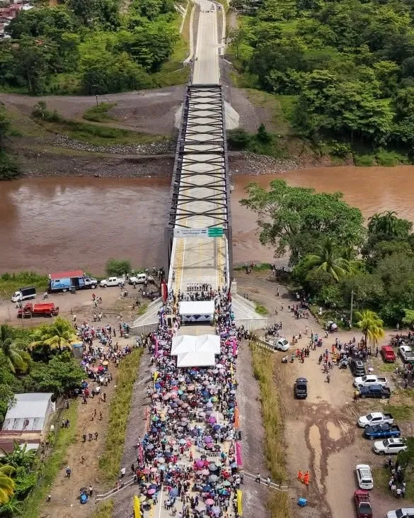Fortalecen la conectividad del Caribe Norte con la entrega del Puente de Amistad Japón-Nicaragua
