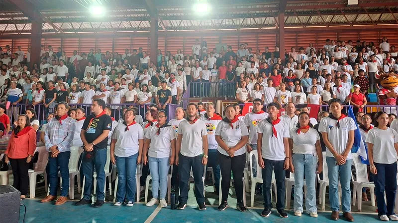Chontales conmemora el 47/19 con un Congreso Departamental lleno de entusiasmo juvenil