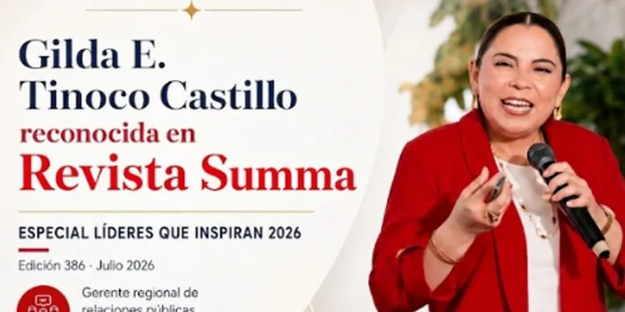 Gilda Tinoco es nombrada una de los “Líderes que Inspiran en la Región 2026”...