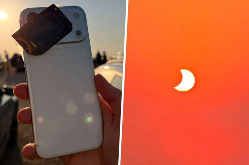 Puse a prueba mi iPhone 17 Pro Max durante el eclipse total y estas son las mejores fotos que he conseguido