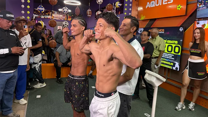 ¡Todo listo! “Duelo de Invictos” prepara nueva velada de boxeo en Nicaragua