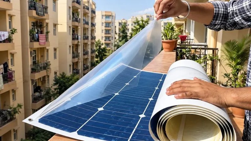 La nueva generación de paneles solares no necesita tejados: puede pegarse sobre vehículos, drones y barcos