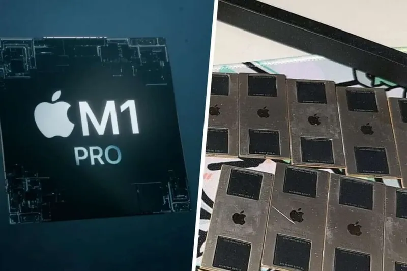 El chip M1 Pro de Apple tenía un destino: ser el cerebro de tu Mac. Acabó renaciendo como una pinza para el pelo de diez euros