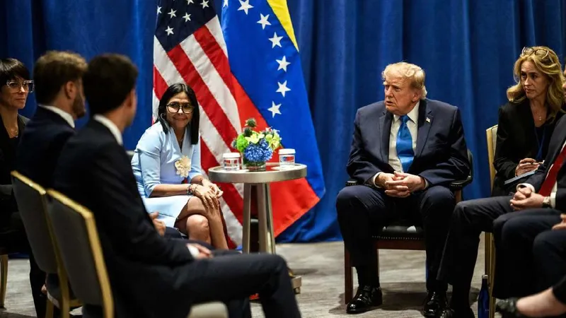 Delcy Rodríguez y Trump abordan una nueva agenda de cooperación en energía, minería y seguridad