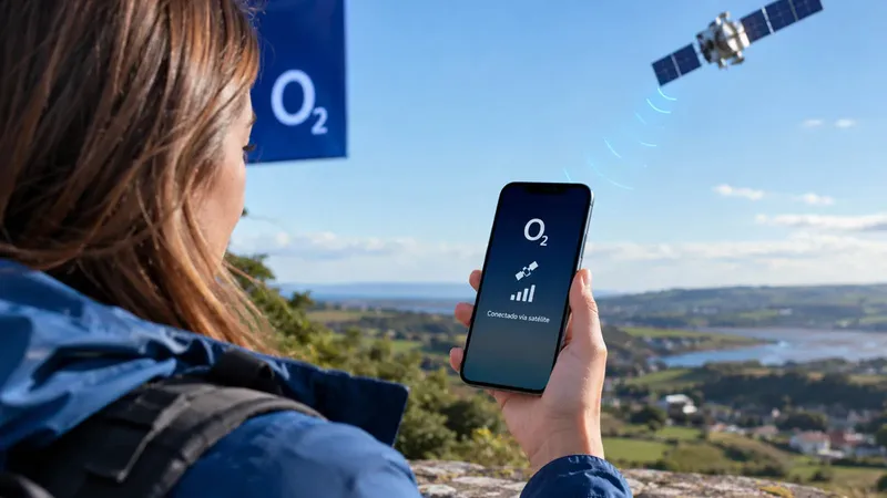 O2 estrena la conectividad por satélite para más clientes en Reino Unido