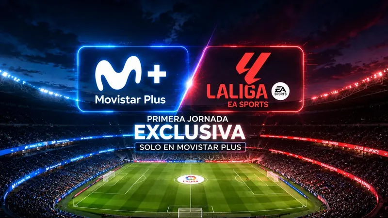 Ya sabemos cuál es la primera jornada exclusiva de LaLiga EA Sports que verás en Movistar Plus