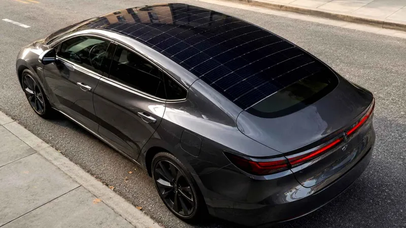 Adiós a los paneles solares convencionales: este techo de coche integra las células en el propio cristal