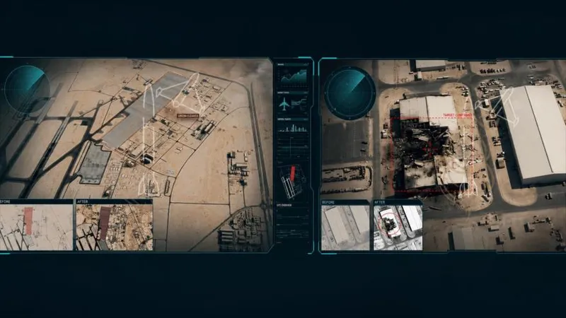 Imágenes revelan repliegue aéreo y golpe logístico a EEUU en base Al-Udeid