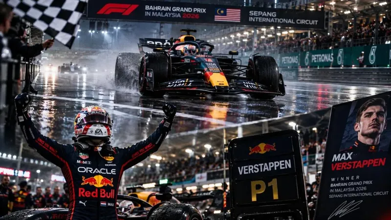 Max Verstappen vuelve a ganar en la Fórmula 1