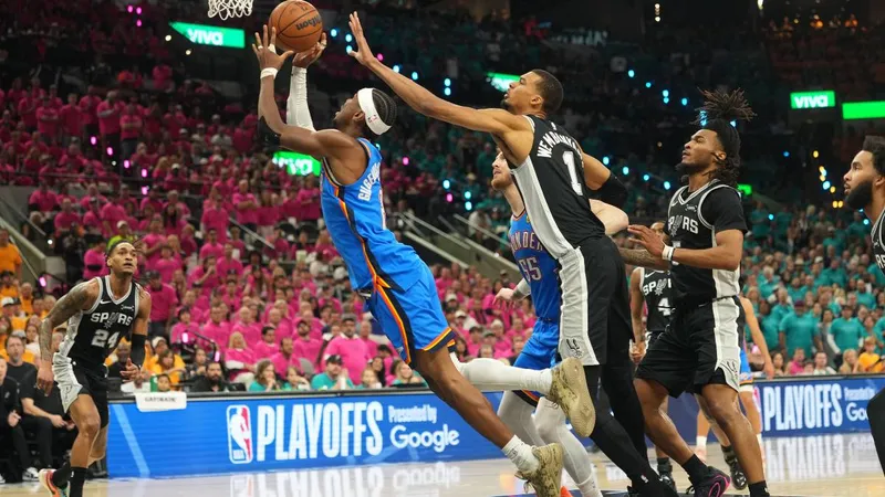 OKC no muestra ni una grieta en San Antonio