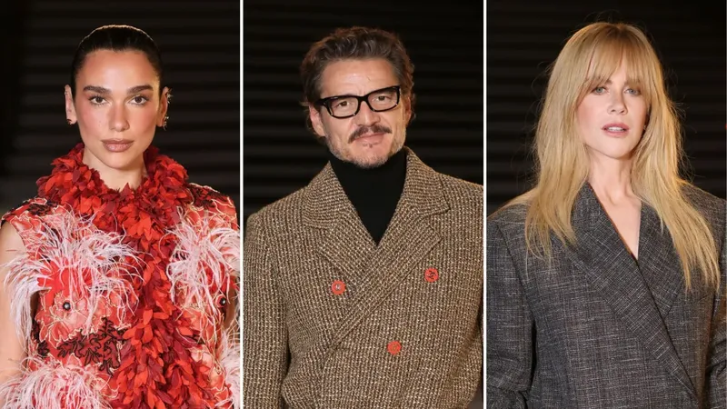 Pedro Pascal, Dua Lipa y Nicole Kidman sorprenden con divertido TikTok en desfile de Chanel