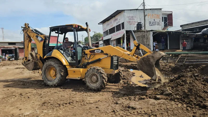 Diriamba inicia obras de mejoramiento en la plazoleta del Mercado Municipal