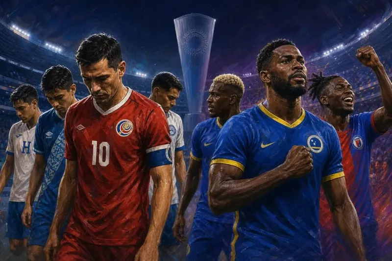 Selecciones de Centroamérica desentonan ante el Caribe en Liga de Naciones Concacaf