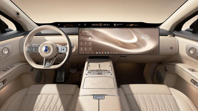 Además de tener 1.003 km de autonomía y una pantalla de 30 pulgadas, BYD ‘calca’ a BMW en la gran novedad de su nuevo SUV eléctrico
