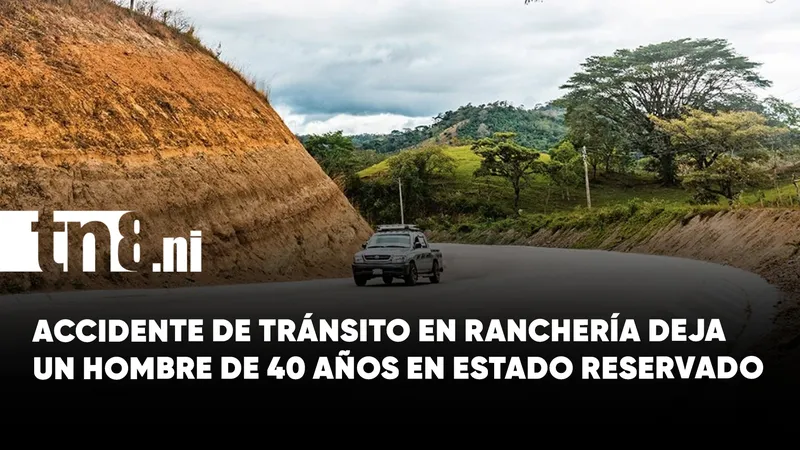 Peatón gravemente lesionado tras ser atropellado en la carretera Muy Muy – Matiguás