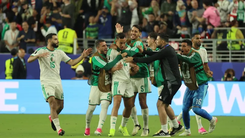 Argelia sufre pero cumple ante Jordania